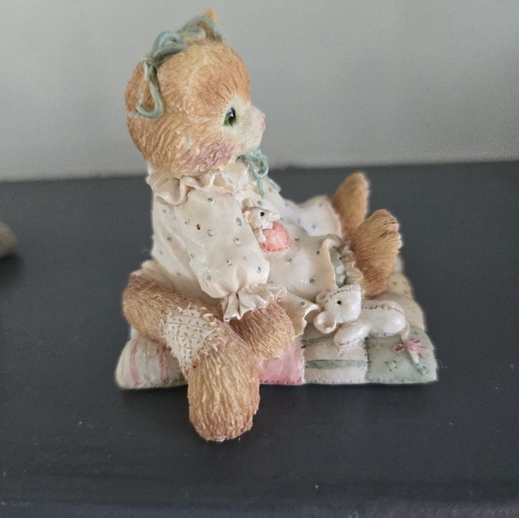 Calico Kittens "You'll Always Be Close To My Heart" "Love" 1992 Figurine Enesco - Picture 9 of 12